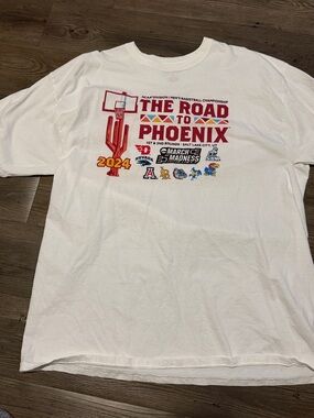 Champion White 'The Road to Phoenix'  2024 Graphic Tee